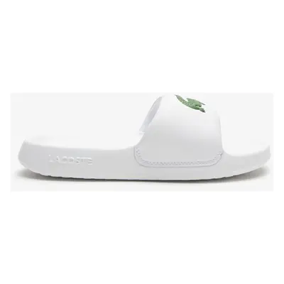 Lacoste Women's Croco 1.0 Synthetic Slides