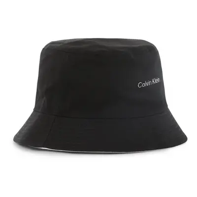 Calvin Klein Damski bucket hat z dwustronnym wzorem Kobiety Bawełna czarny|biały wzorzysty