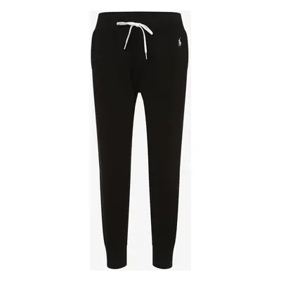 Polo Ralph Lauren Damskie spodnie dresowe Kobiety czarny jednolity