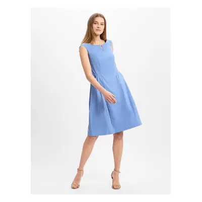 Robe Légère Damska sukienka na co dzień Kobiety niebieski jednolity