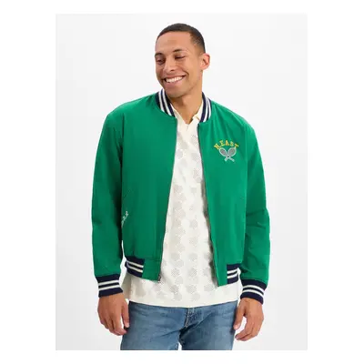 Polo Ralph Lauren Bluzy - VARSITY Mężczyźni Bawełna zielony|niebieski jednolity