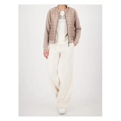 Monari Damska kurtka pikowana - Verona Kobiety Sztuczne włókno beżowy jednolity