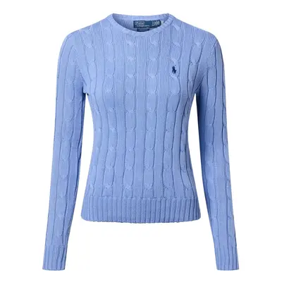 Polo Ralph Lauren Sweter damski z dzianiny Kobiety Bawełna biały jednolity