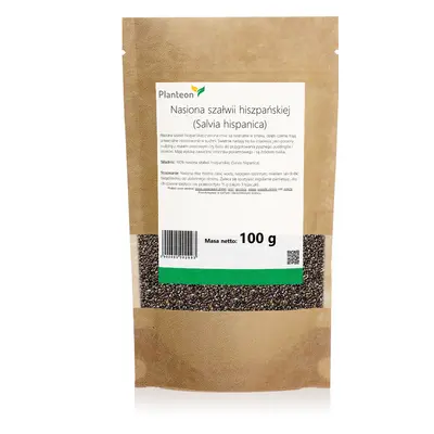 Nasiona szałwii hiszpańskiej (Salvia hispanica) - nasiona Chia 100g