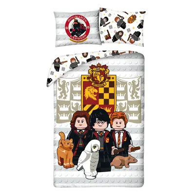 Pościel 140x200 bawełniana Lego Harry Potter