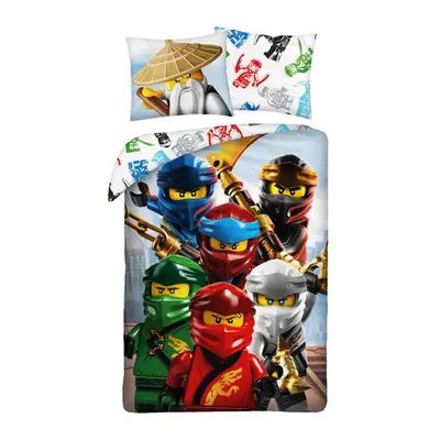 Pościel 140x200 bawełniana Lego Ninjago 967BL