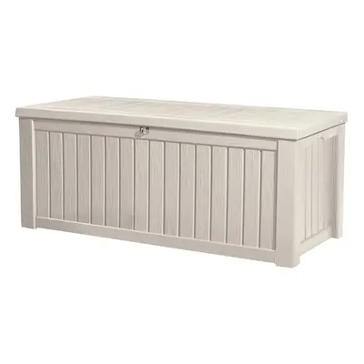 Skrzynia ogrodowa Keter Rockwood Storage Box 570L, krem