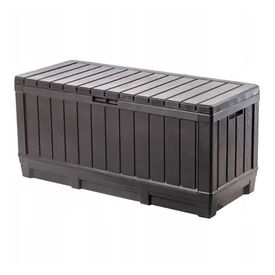 Skrzynia ogrodowa 350L Keter Kentwood Storage Box, brązowa