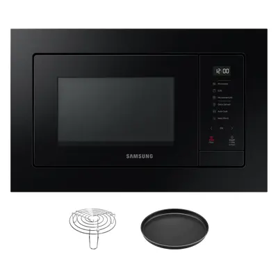 Samsung MG23A7318CK, Kuchenka mikrofalowa do zabudowy z grillem, 23 l