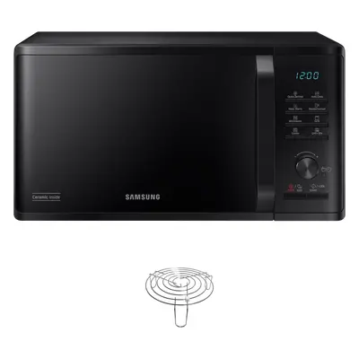 Samsung MG23K3515AK, Kuchenka mikrofalowa z grillem i emalią ceramiczną, 23 l