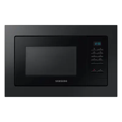 Samsung MS23A7013AB/EO, Kuchenka mikrofalowa do zabudowy typu SOLO, 23 l, kolor czarny