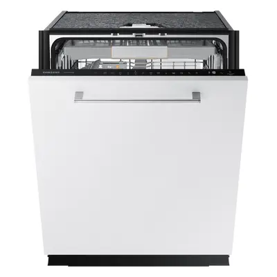 Samsung DW60BG850B00ET Zmywarka AI do pełnej zabudowy bez panelu, 60 cm Wi-Fi