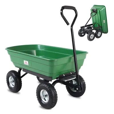 Wózek plażowy Transportowy Zielony 103,5x51x92,5cm