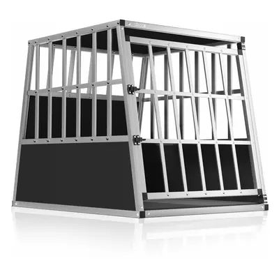 Transporter dla psa L Aluminium 90x66x72cm