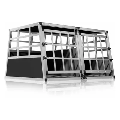 Transporter dla psa XL Aluminium 89x70x51cm