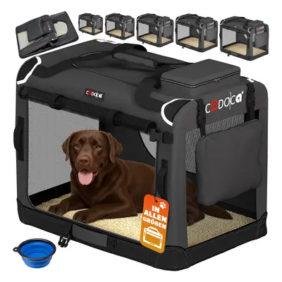 Transporter dla psa XXL 90x61x65 Antracyt