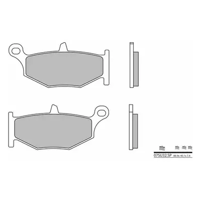 Brembo S.p.A. Metalowe klocki hamulcowe spiekane - 07SU32SP