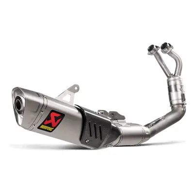 Akrapovic Slip-On Racing Line Tytan Układ wydechowy, srebrny