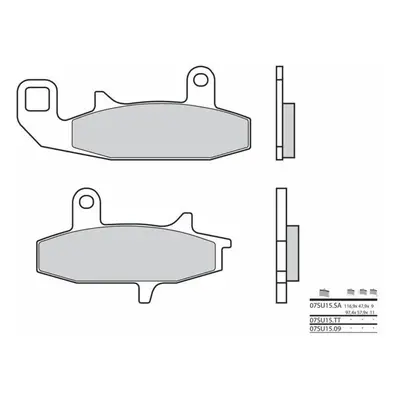 Brembo S.p.A. Klocki hamulcowe węglowo-ceramiczne - 07SU1509