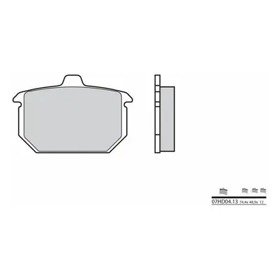 Brembo S.p.A. Drogowe klocki hamulcowe węglowo-ceramiczne - 07HD0413