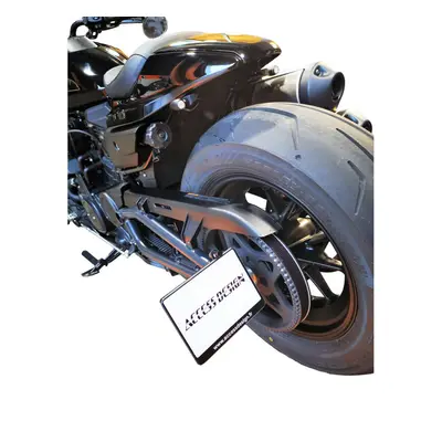 Access Design Uchwyt tablicy bocznej - czarny Harley-Davidson Sportster S 1250 Uchwyt tablicy re