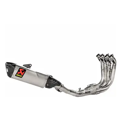 Akrapovic Slip-On Evolution Line Tytanowy układ wydechowy, srebrny