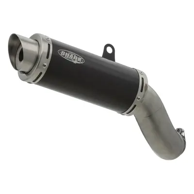 SHARK EXHAUST Fabryka eloxed aluminium czarny, czarny