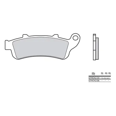 Brembo S.p.A. Metalowe klocki hamulcowe spiekane - 07HO42LA