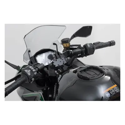 SW-Motech Uchwyt GPS do kierownicy - Czarny. Kawasaki Z1000SX, Ninja 1000SX., czarny