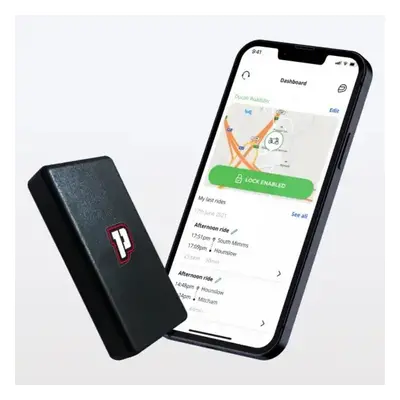 PEGASE Anti-Theft GPS Tracker do baterii litowych (bez subskrypcji) - wersja angielska, czarny