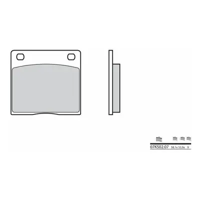 Brembo S.p.A. Węglowo-ceramiczne klocki hamulcowe - 07KS0207