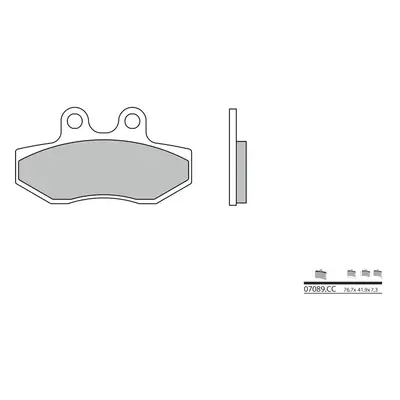 Brembo S.p.A. Klocki hamulcowe Hulajnoga węglowo-ceramiczna - 07089CC