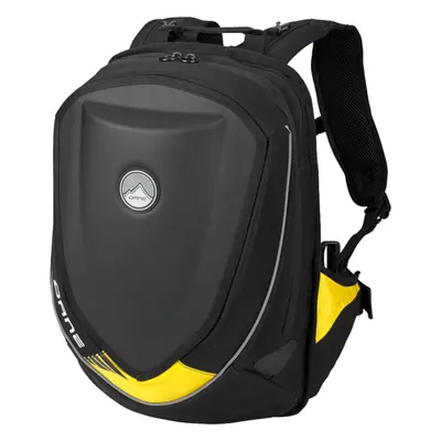 DANE Olby Plecak motocyklowy, czarny-żółty, Rozmiar 11-20l