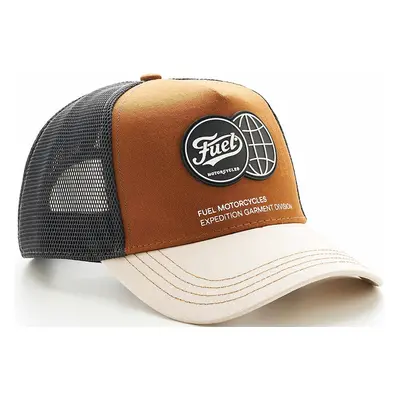 Fuel Logo Trucker Czapka, brązowy dla ty