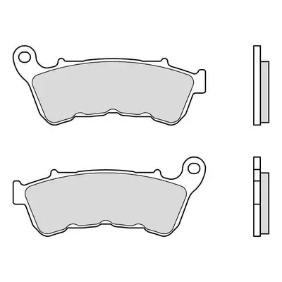 Brembo S.p.A. Spiekane metalowe klocki hamulcowe - 07HD22SA