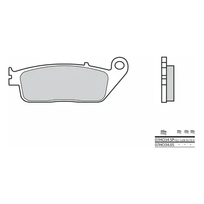 Brembo S.p.A. Drogowe klocki hamulcowe węglowo-ceramiczne - 07HO3405