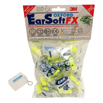 Oxford Ear Soft FX Zatyczki do uszu, żółty