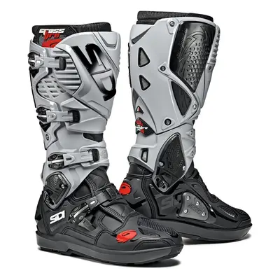 Sidi Crossfire 3 SRS Buty motocrossowe, czarny-szary, Rozmiar 44