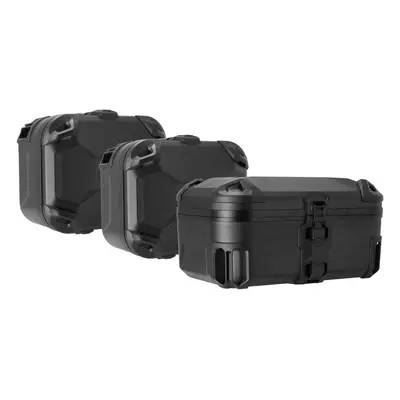 SW-Motech Adventure zestaw DUSC z kufrem centralnym XL -. Suzuki GSX-S1000GX (23-)., czarny