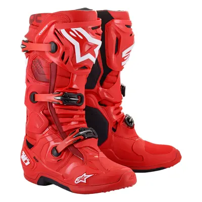 Alpinestars Tech 10 Buty motocrossowe, czerwony, Rozmiar 44 45
