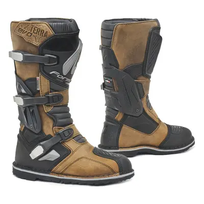 Forma Terra Evo Dry Wodoodporne buty motocyklowe, brązowy, Rozmiar 39