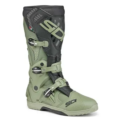 Sidi Crossair Buty motocrossowe, czarny-zielony, Rozmiar 37