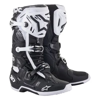 Alpinestars Tech 10 Buty motocrossowe, czarny-biały, Rozmiar 47