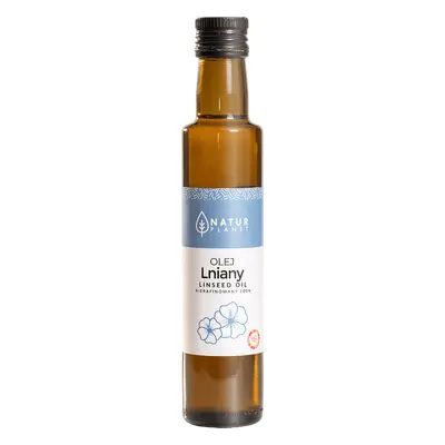 Olej Lniany nierafinowany Natur Planet, 250 ml