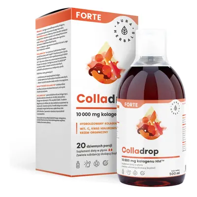 Colladrop Forte, kolagen morski 10000 mg Aura Herbals, 500 ml