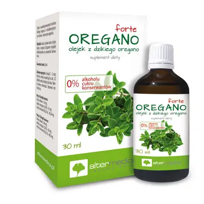 Oregano Forte Olejek z dzikiego oregano Altermedica, 30 ml