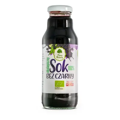 Sok z czarnego bzu EKO 100% Dary Natury, 270ml