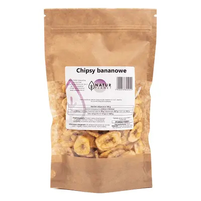 Chipsy bananowe Natur Planet, 500 g