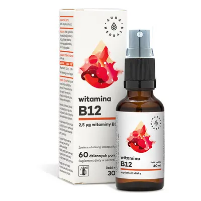 Witamina B12 Aura Herbals, 30 ml