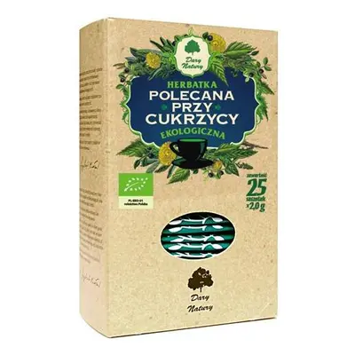 Herbatka polecana przy cukrzycy EKO Dary Natury, 25x2g